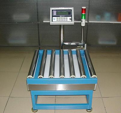 100公斤帶報(bào)警滾筒電子秤 無動力輥道電子秤