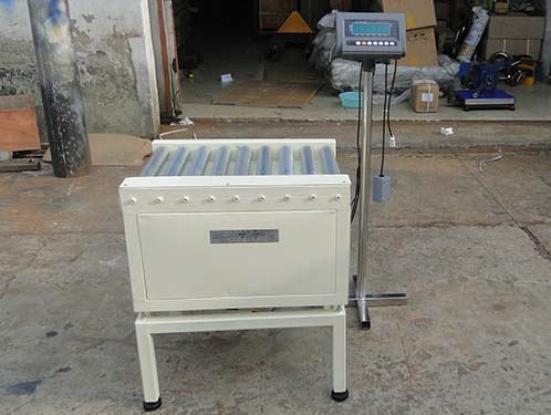 全自動(dòng)滾筒式電子秤 滾輪輸送電子稱